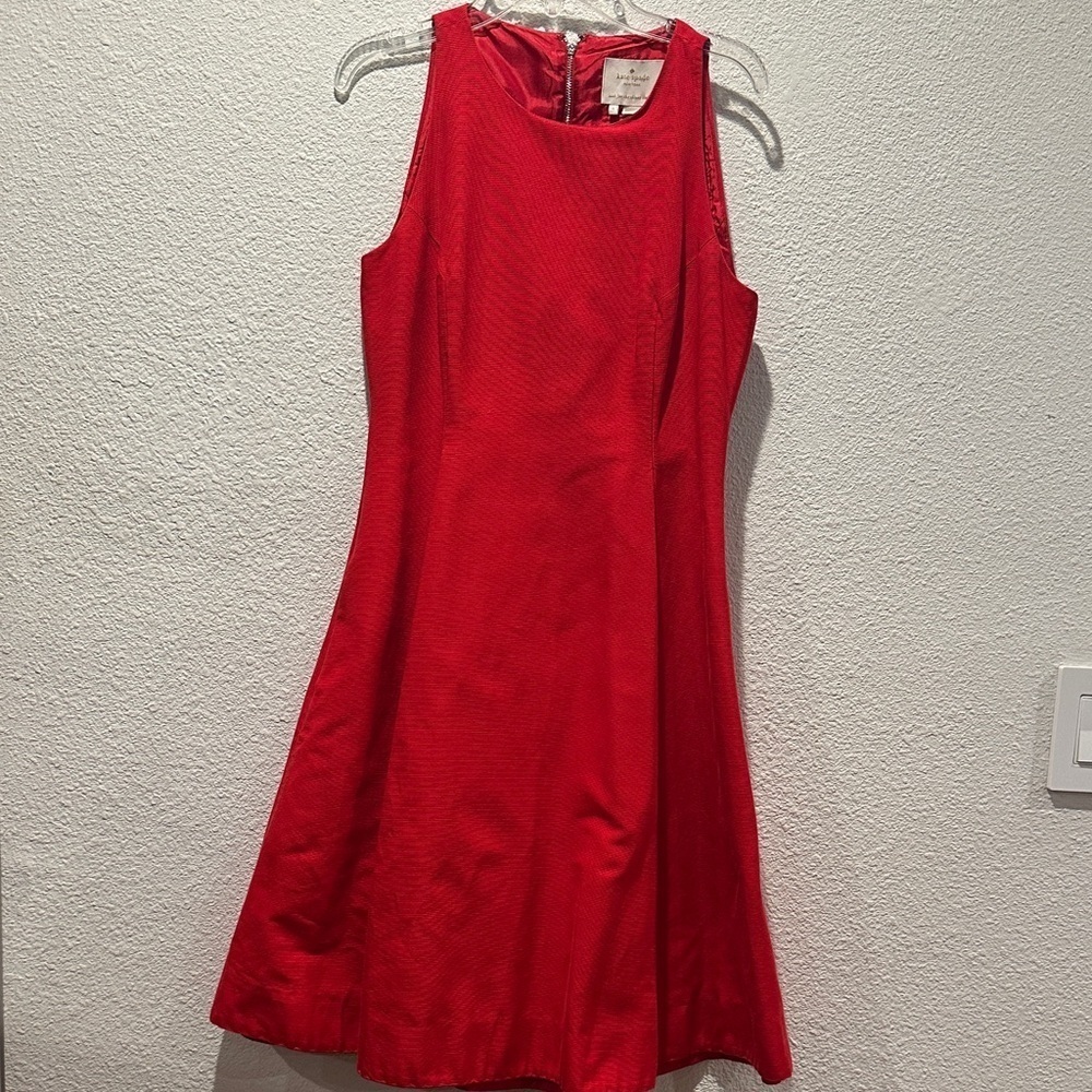 Kate Spade Vibrant Red Midi Dress
